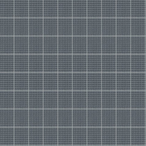 Prescott Navy Blue Glen Check Wallpaper