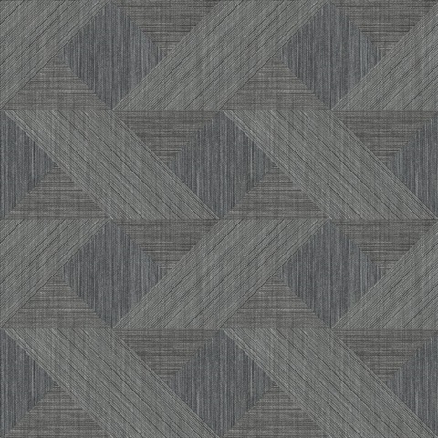 Presley Black Tessellation Wallpaper