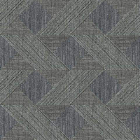 Presley Black Tessellation Wallpaper