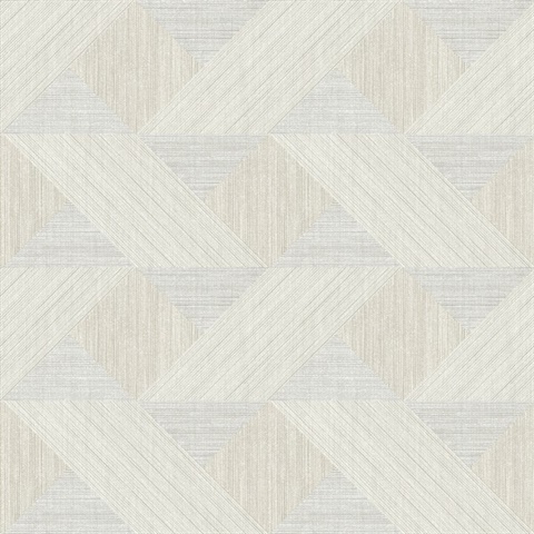 Presley Grey Tessellation Wallpaper