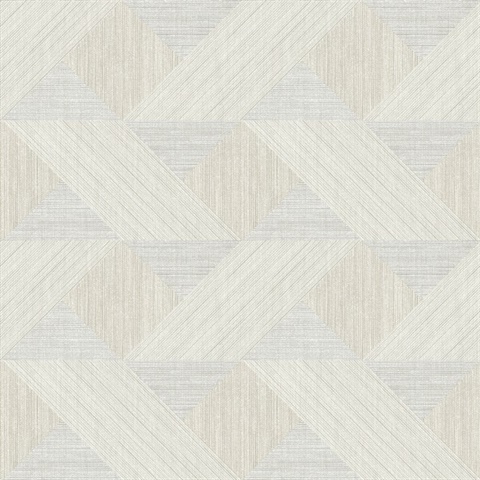 Presley Grey Tessellation Wallpaper