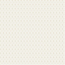 Priti Beige Floral Geo Grid Wallpaper