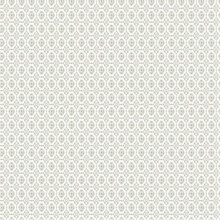 Priti Grey Floral Geo Grid Wallpaper