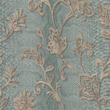 Puglia Teal Python Scroll Wallpaper