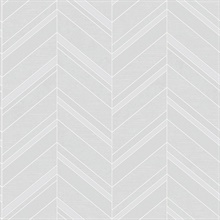 Punta Mita Grey Chevron Wallpaper