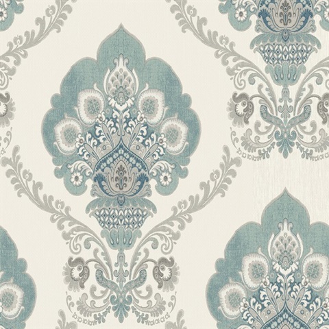 IM71002 | Purify Damask | Wallpaper Boulevard