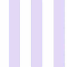Purple Disney Princess Silk Stripe Wallpaper