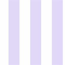 Purple Disney Princess Silk Stripe Wallpaper