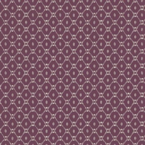 Purple Fretwork Wallpaper