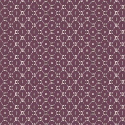 Purple Fretwork Wallpaper