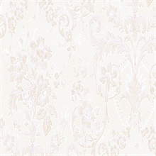 Purple Vivienne Damask