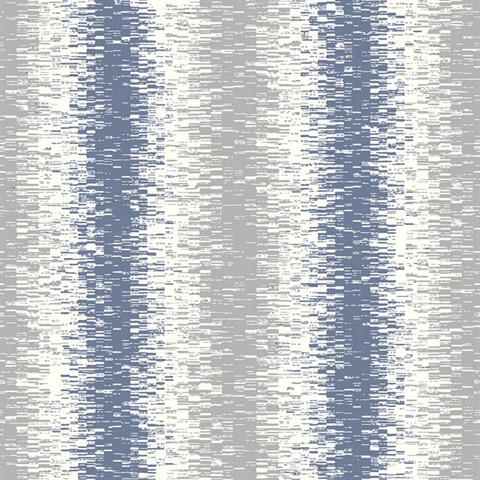 Quake Blue Abstract Stripe