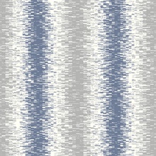 Quake Blue Abstract Stripe