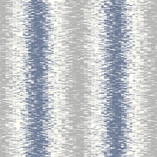 Quake Blue Abstract Stripe