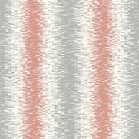 Quake Coral Abstract Stripe