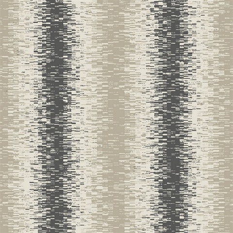 Quake Taupe Abstract Stripe