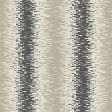 Quake Taupe Abstract Stripe