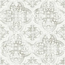 Quartet White and Neutral Wallpaper