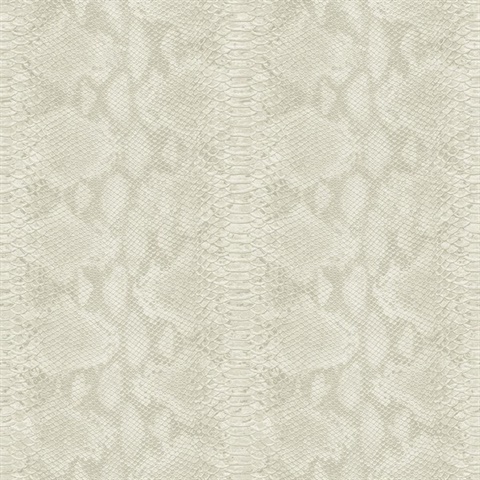 Queensbridge 27 Beige Snakeskin Wallpaper
