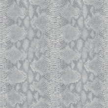Queensbridge 27 Grey Snakeskin Wallpaper