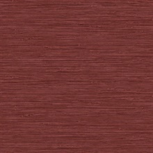 Queenscroft 27 Cardinal Faux Grasscloth Wallpaper