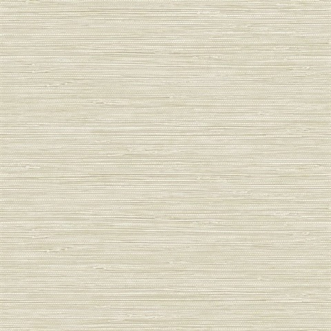 Queenscroft 27 Swiss Coffee Faux Grasscloth Wallpaper