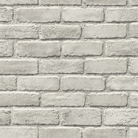 Queensferry 27 Grey Cloud Brick Wallpaper
