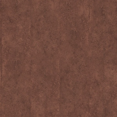 Queensgate 27 Burgundy Faux Leather Wallpaper