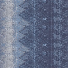 Questex Navaho Indigo Commercial Wallpaper