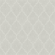 Questex Shagreen Tile Ash Commercial Wallpaper