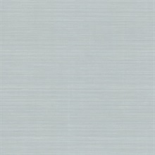 Quiet Vista Mist Faux Grasscloth Wallpaper