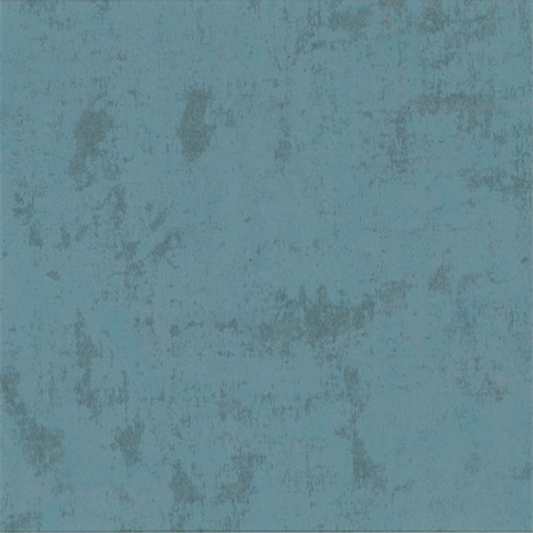 Quimby Teal Faux Concrete Wallpaper