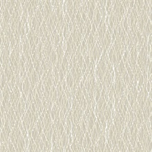 Quinn Beige Twist Wallpaper