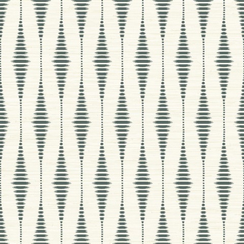 Rabaul Ikat Authentic Weave Wallpaper