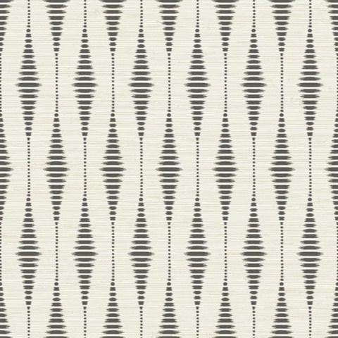 Rabaul Ikat Natural Wallpaper
