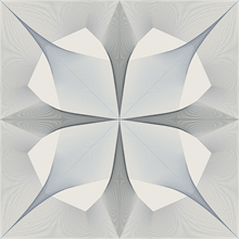 Radius Black &amp; White Abstract Geometric Wallpaper