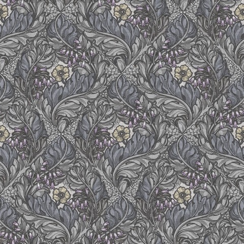 Rambleicious Blue Wallpaper