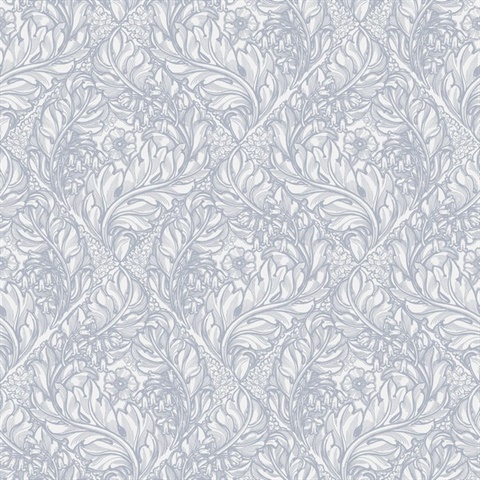 Rambleicious Blue Wallpaper