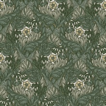 Rambleicious Green Wallpaper