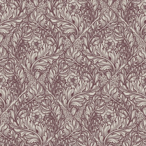 Rambleicious Red Wallpaper