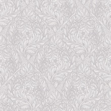 Rambleicious Silver Grey Wallpaper