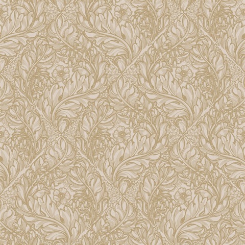 Rambleicious Yellow Wallpaper