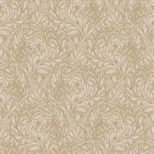 Rambleicious Yellow Wallpaper