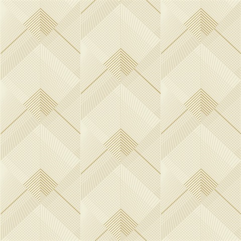 Raoul Butter Fanning Textured Diamonds Wallpaper