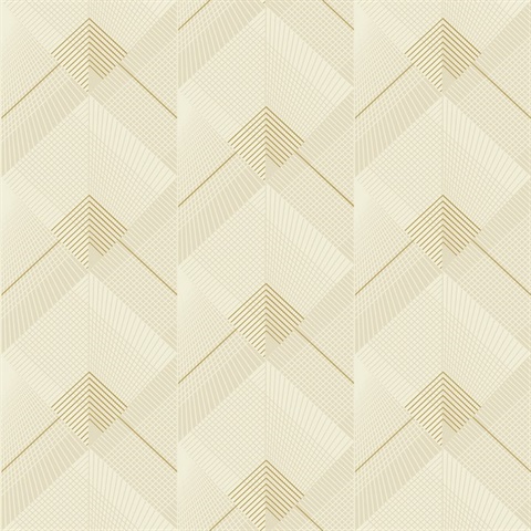 Raoul Butter Fanning Textured Diamonds Wallpaper