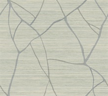 Raska Jade Geometric Weave Wallpaper