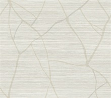 Raska Sand Geometric Weave Wallpaper