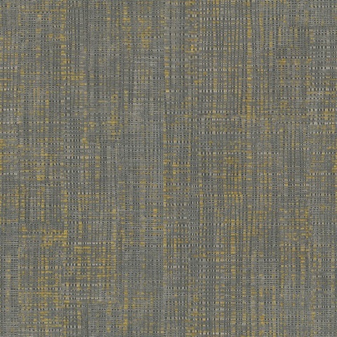 Rattan Bronze Weave Wallpaper