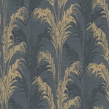 Rattan Charcoal Palm Wallpaper