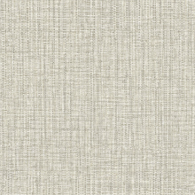 Rattan Off-White Linen Textured Wallpaper